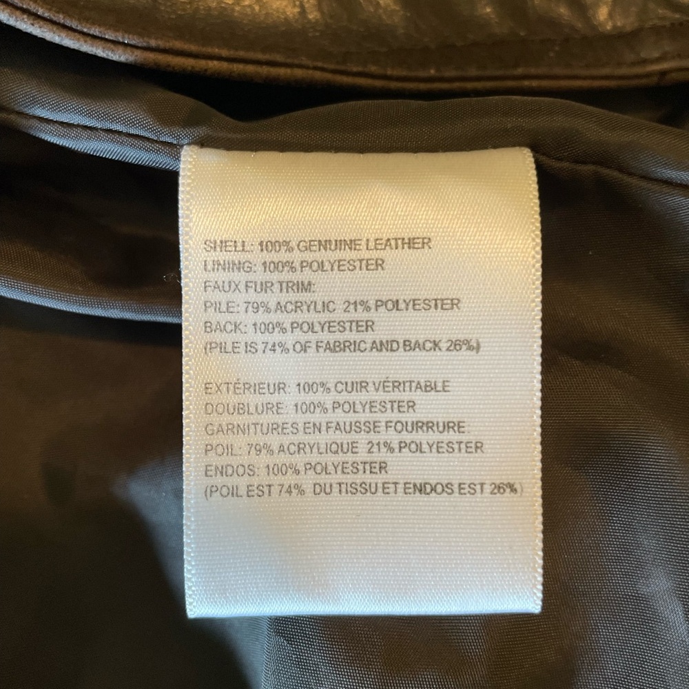 Leather Stylish Distressed Jacket. - image 5